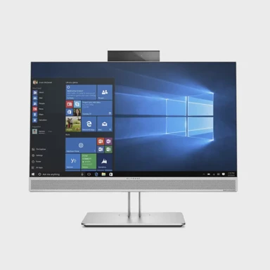 HP AiO računalo EliteOne 800 G4 / Intel Core i5 8500, 23.8", 1920 x 1080, 16 GB, 256 GB SSD, Windows 11 Pro, crna (obnovljen)
